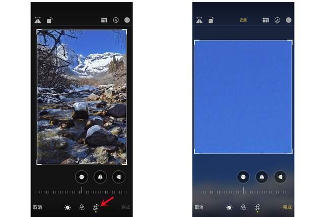 横林镇苹果手机维修分享iPhone手机如何使用裁剪功能隐藏照片 