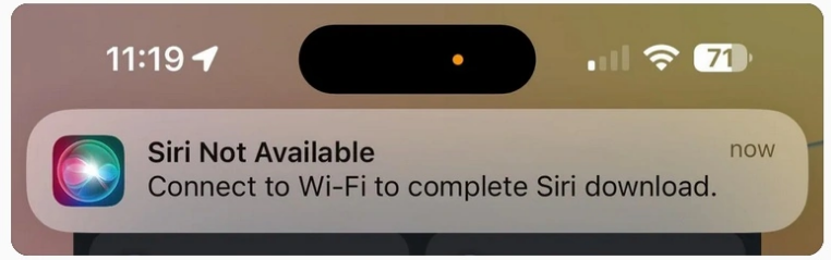 横林镇苹果手机维修分享iOS 18.1 Beta 后你的 Siri 能正常使用吗 